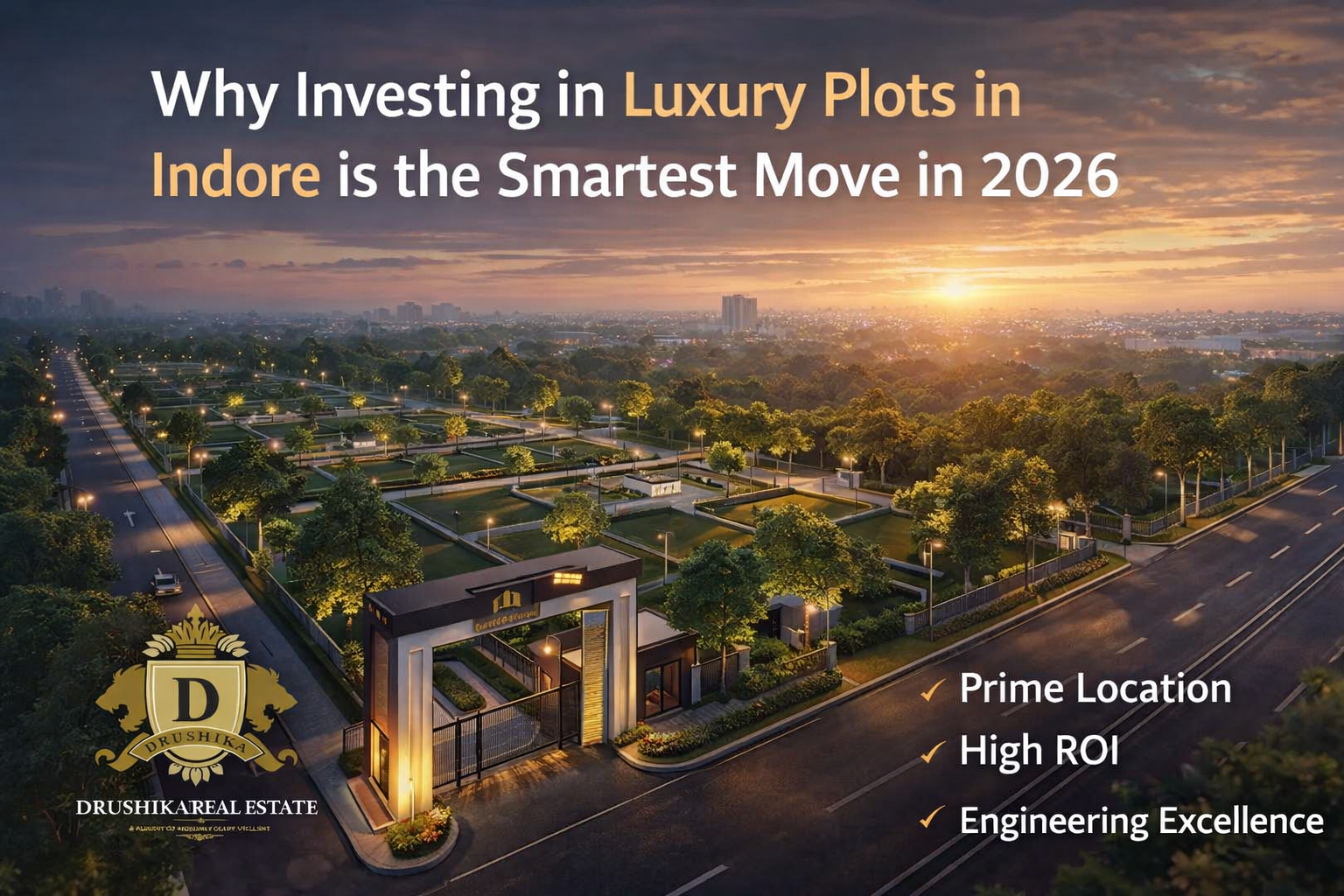 Why Investing in Luxury Plots in Indore is the Smartest Move in 2026
