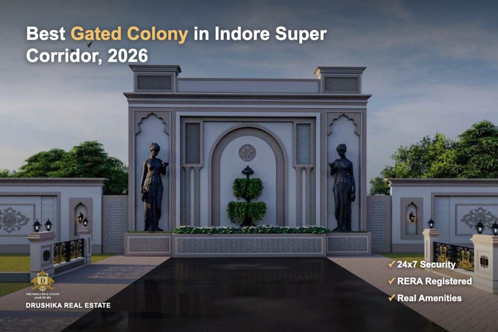 Best Gated Colony in Indore Super Corridor, 2026 cover image, Drushika Real Estate