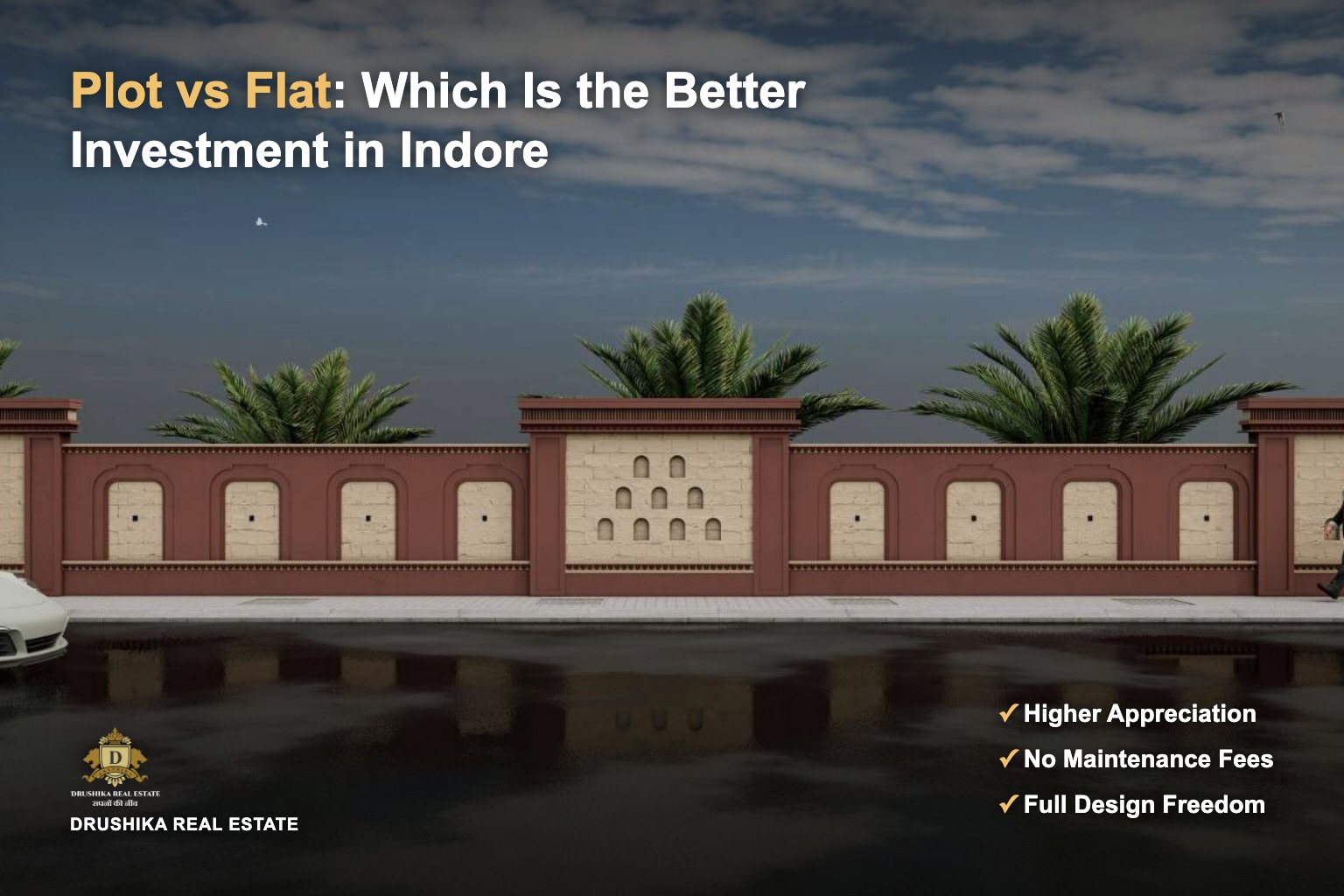 Plot vs flat which is the better investment in Indore Super Corridor